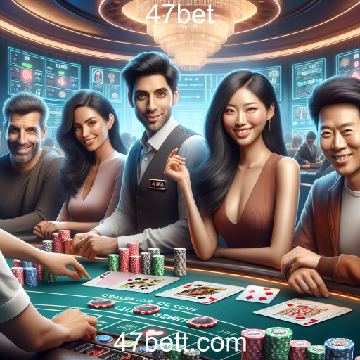 A Emoção do Cassino ao Vivo na 47bet